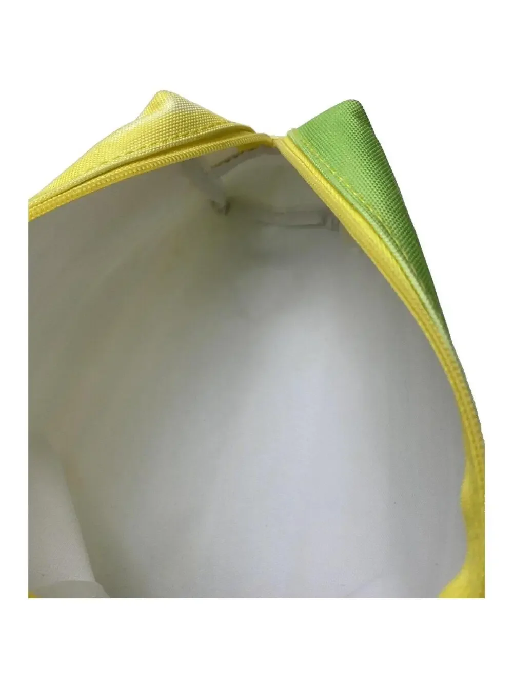 Clinique Makeup Bag Green and Yellow Cosmetic Pouch New